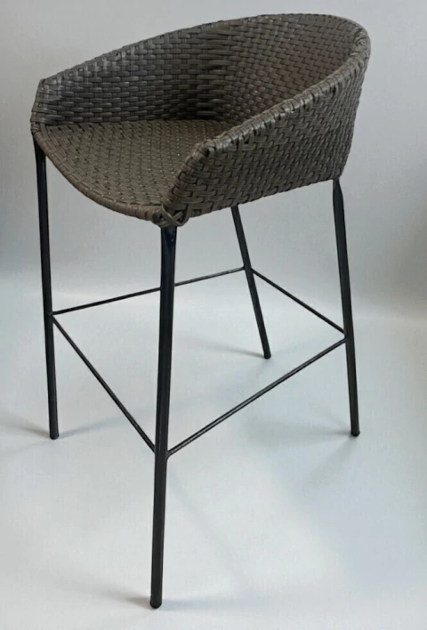 Banco Herradura Rattan